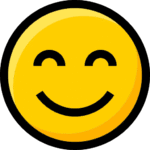 Happy yellow face representing reliable and caring cleaning professionals