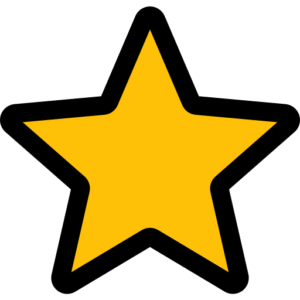 Yellow star icon representing Captain Duster’s 200+ five-star customer reviews and trusted cleaning reputation