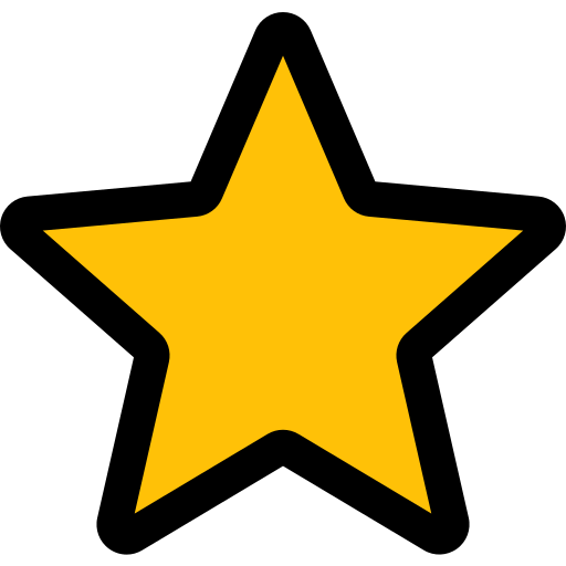 Yellow star icon representing Captain Duster’s 200+ five-star customer reviews and trusted cleaning reputation